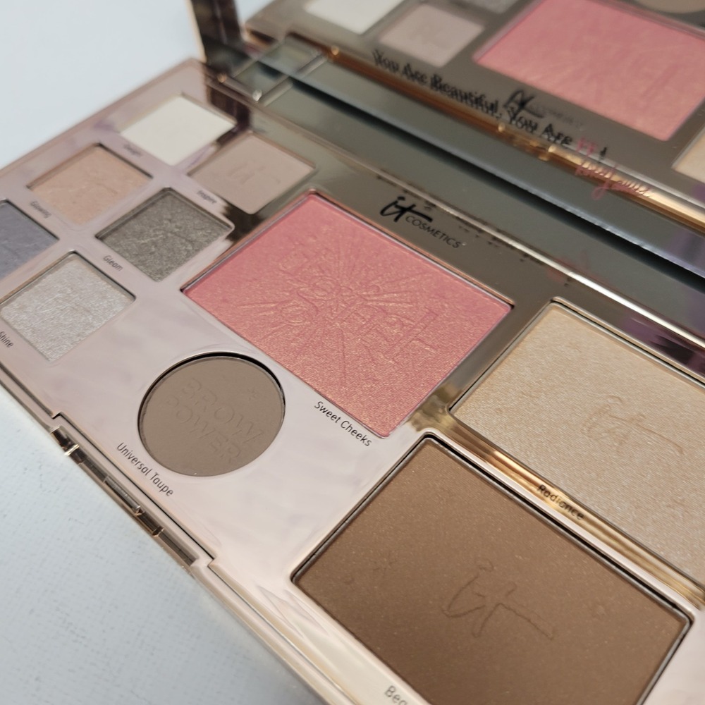 NEW No Box‎ It Girl Cosmetics Vol 3 Your Life Changing Eye Powder Blush Palette